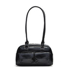 New Women's Bag Bowling Bag 2024 New Niche Joker Boston Bag Tote Bag Underarm Shoulder Bag