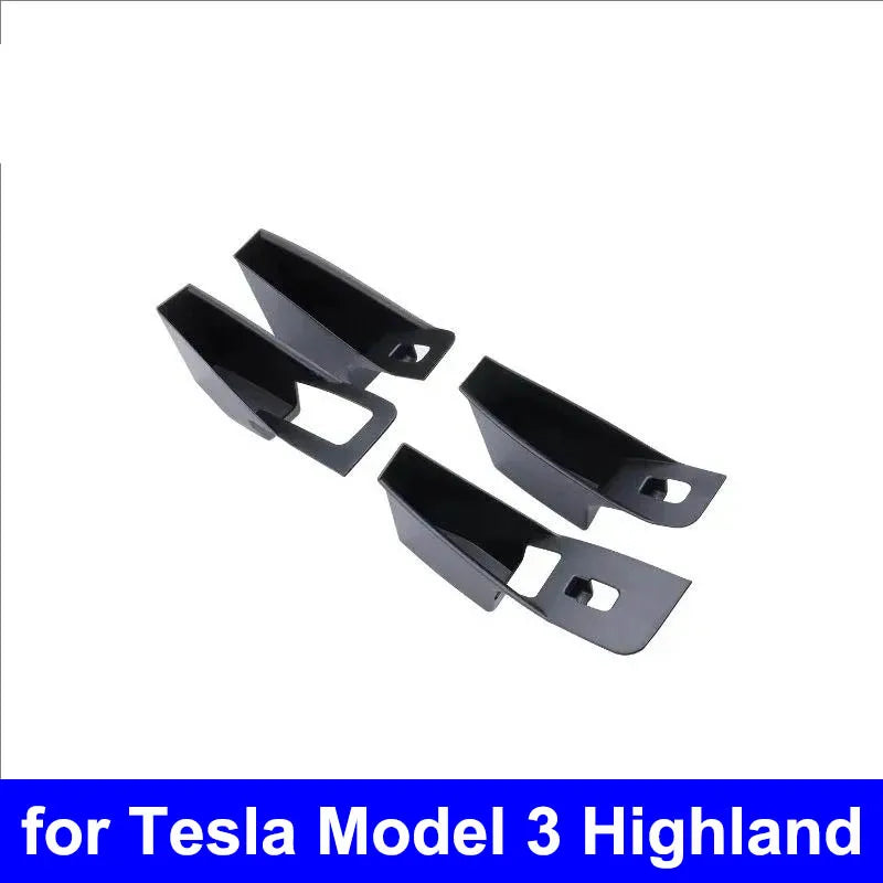 For Tesla New Model Y L Juniper 2026 Accessories Door Handle Storage Box Model 3 Highland Inner Handle Organizer Container Tray