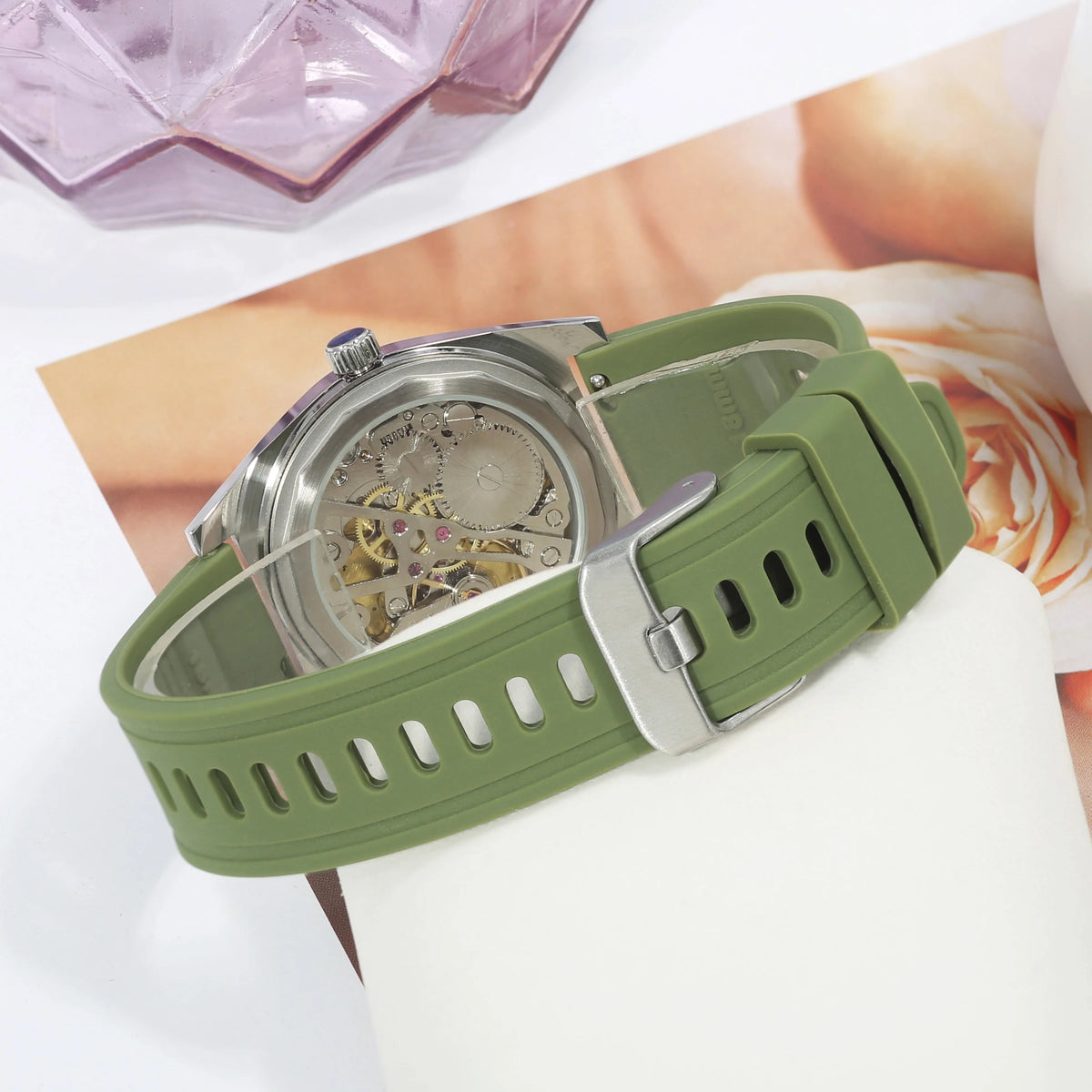 VITEMPORA 36mm Manual Mechanical Men's Watch Retro Chinese Style Gift