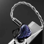 Kinera Celest Wyvern Black Dragon in-Ear Earphones, 10mm LCP Dynamic Driver, Mic