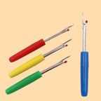 24-4PCS Small Sewing Seam Ripper Kit Colorful Sewing Stitch Thread Unpicker Seam Ripper Thread Cutter Scissor for Sewing Tools