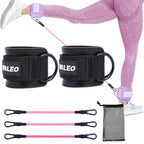 Yoga Exercise Tools Fitness Ankle Buckles Stretchy Leg Bands Resistance Bands Leg And Hip Trainer Adjustable Foot Support Sleeve