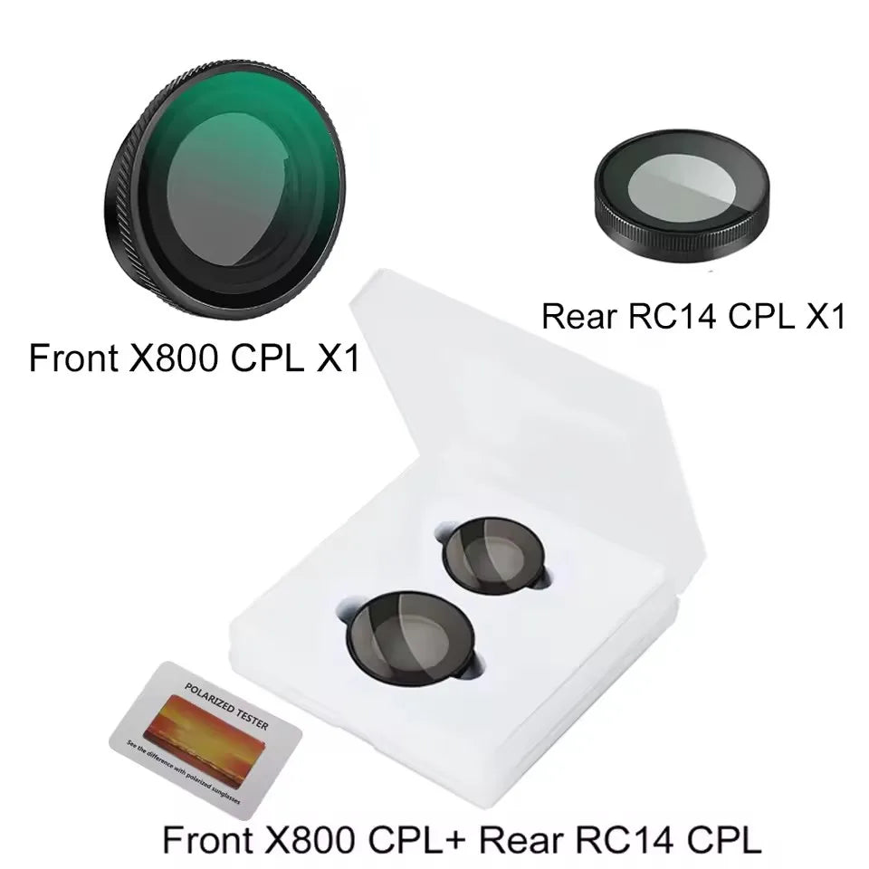for 70mai Dash Cam 4K Omni X800 CPL Filter HD Lens Dust Protection Anti Glare CPL Filter