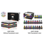 12/24 Colors Airbrush Paint Set Water Based 30ml Acrylic Paint Modle Spary Paint for DIY Nails Painting Air Brush Paint Kit
