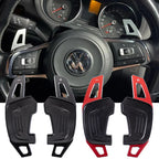 Car Steering Wheel Paddle Shift Extend Shifter Sticker For VW Golf 7 GTI MK7 GTE GTD RLINE Volkswage POLO Scirocco Sagitar GLI