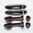 For Toyota Fortuner Hilux Revo 2016 2017 2018 2019 2020 2021 2022 2023 Accessories Door Handle Cover Trim Plastic Matte Black