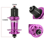 Hassns Cube Pro 7 32/24 Hole mtb Rear K7 Noisy Hub 4 Bearing 6 Pawl 120 Click Bicycle Cube Suitable For 7/8/9/10/11/12 Speeds