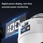 LED Light Solar Powered Light USB Rechargeable Ultra Bright Camping Light Handheld Design IP55 Waterproof Rechargeable Light New