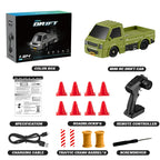 1/64 RC Car 2.4G 4WD High Speed Drift Mini Desktop Racing Car Four Wheel Drive Radio Controlled Mini GTR Racing Model Boy Toy