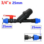 Irrigation Metal Mesh Filter 3/4 "1" 1.25 "1.5" 2 inch 120 Mesh Water Filter Mesh Garden Drip Irrigation Tool 1pcs