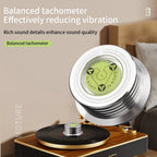 YYAUDIO Universal 50Hz LP Vinyl Record Player Disc Turntable Stabilizer With Level Aluminum Alloy Weight ClampMusic Player