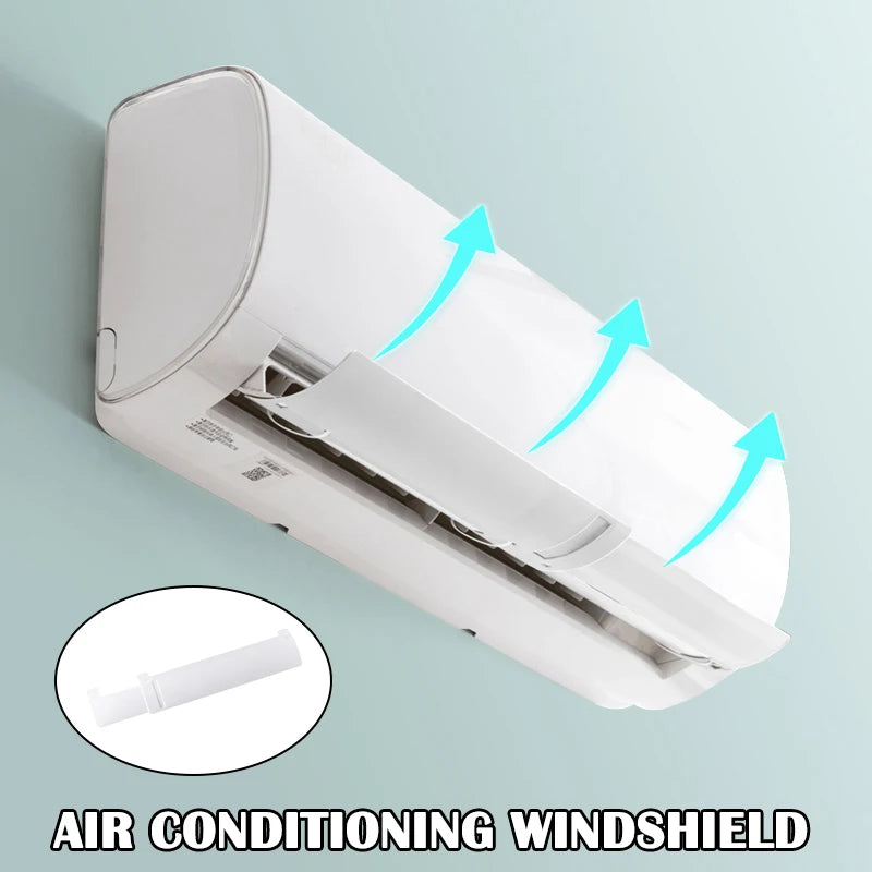 Air Conditioner Windshield Cover Cold Wind Deflector Retractable Baffle Anti-straight Universal Air Conditioning Baffle For Home