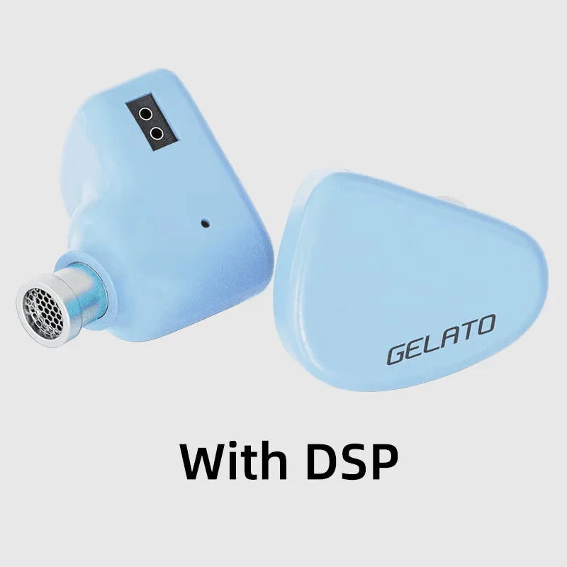iBasso Jr. Gelato HiFi Wired Earphones In Ear Music Headphones High Quality Sport Headset Customized Pc Gamer Accessories Gifts