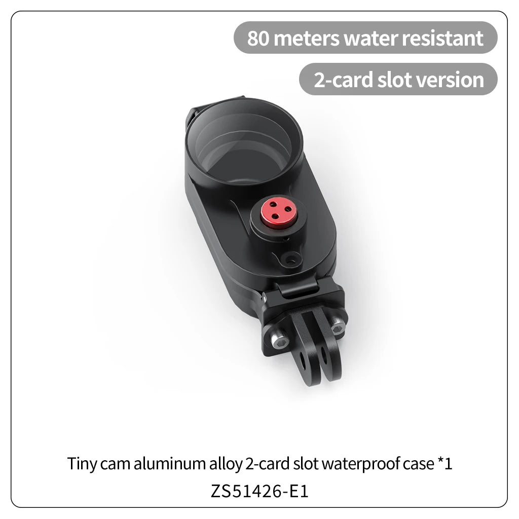 GO 3 3S Waterproof Housing Case for Insta360 GO3 Tempered Glass Underwater Diving Protective Frame for Insta 360 GO Thumb Camera