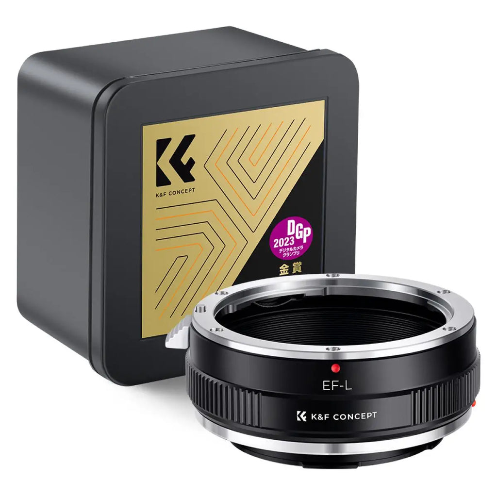 K&F CONCEPT Lens Adapter for Canon EF FD FL M42 M39 C/Y MAF Nikon F OM PK AR TAM MD Lens to Sigma Leica Panasonic L Mount Camera