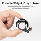 ROCKBROS Cycling Bell Classical Stainless Black Red Horn Bicycle Handlebar Bell Horn Crisp Sound Bike Horn Bells Accessories