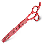 7-inch hair scissors 6cr13 steel hairdresser cutting scissors and thinning scissors or pet scissors