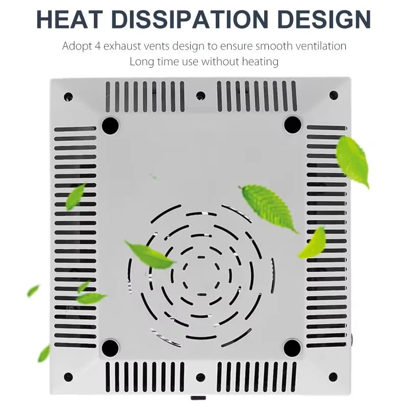 Professional Powerful Nail Duster Exhaust Fan for Nail Art Vacuum Collector Gel Nail Duster for Nail Art Salon Equipment