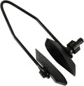 Outboard Motor Flusher Rectangular Spring Steel & Rubber Water Flush Attachment, Black