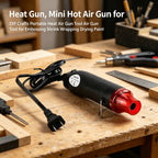 Mini Hot Air Heat Gun for DIY Crafts Portable Heat Air Gun Tool for Embossing Shrink Wrapping Drying Paint 220V/110V 300W