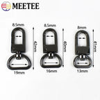 5/10Pcs Meetee 13/16/19mm Metal Belt Buckle Lobster Trigger Clasp Snap Hook Keychain Carabiner for Bag Clip Hardware Accessories