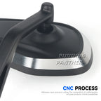 New Motorcycle Handlebar Rearview Side Mirrors Bar End Mirror Kit For Street Triple S 765 765RS 765R Bobber T120 Daytona 660 675