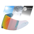 Motorcycle Helmet Visor Lens For KDF-16-1 Scorpion Exo 1400 Carbon, R1 Air EXO 520 Anti-UV Anti-Scratch Dustproof Wind Shield