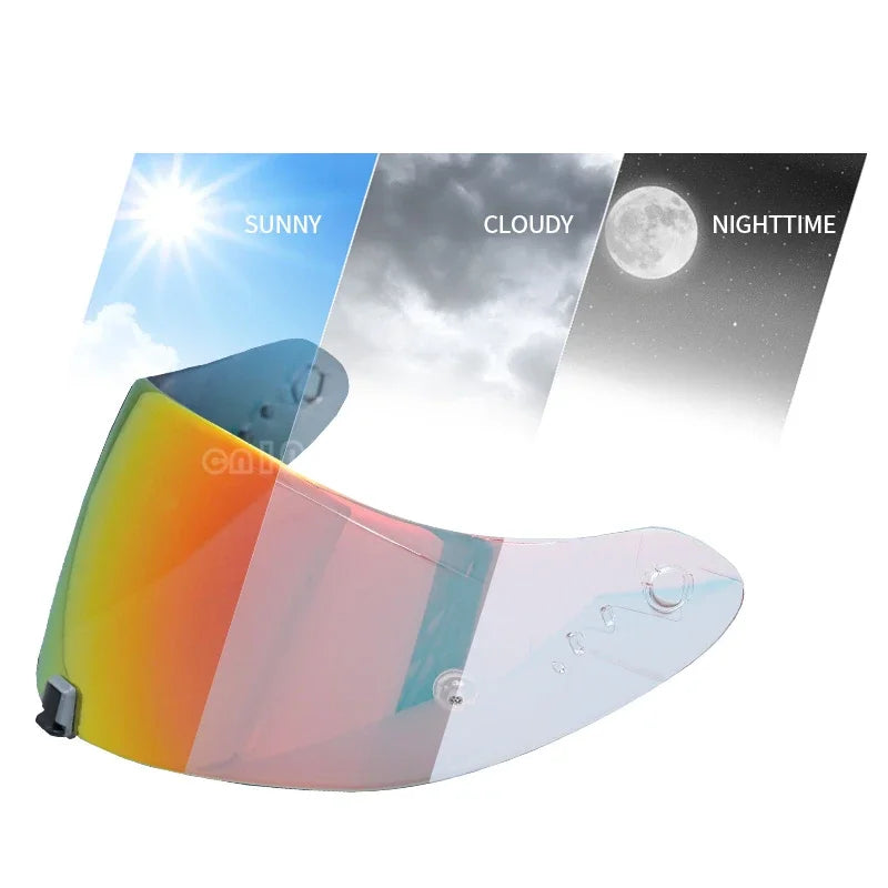 Motorcycle Helmet Visor Lens For KDF-16-1 Scorpion Exo 1400 Carbon, R1 Air EXO 520 Anti-UV Anti-Scratch Dustproof Wind Shield