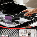 Electric Grill Cleaning Brush Rotary BBQ Cleaner Tool 3-Speed 2600mAh Cordless Rechargeable Adjustable Angle Gifts for Men/Dad