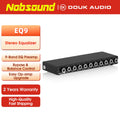 HiFi EQ9 9-Band Stereo EQ Preamp Analog Pre-Amplifier Equalizer Audio Processor for Home/Car