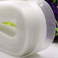 50 yards rigid polyester horsehair braid for polyester boning sewing, wedding dress, prom dress accessories width 2.5/ 5/75 cm