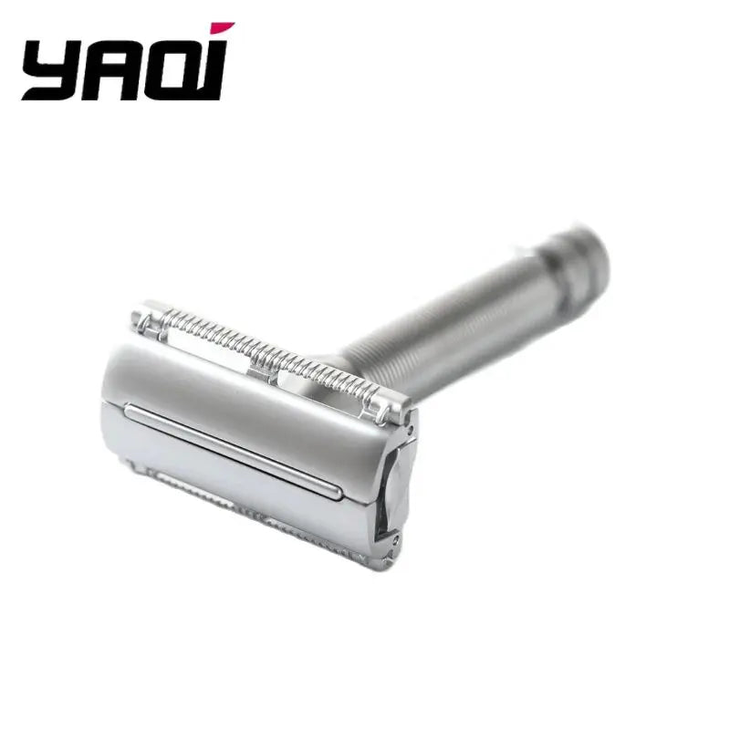 Yaqi Monarch Matte Chrome Color Safety Razor Yaqi Beard Shaver
