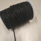 50yards 4mm Crystal Rhinestone Cord Trim Glass Diamond Rope DIY Sewing For Clothes Shoes Bags Wedding Dress Costume Decoration