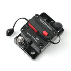 DaierTek 20A-300A Circuit Breaker 12V Trolling with Manual Reset Boat Manual Power Protect for Audio Fuse Car 48VDC Waterproof
