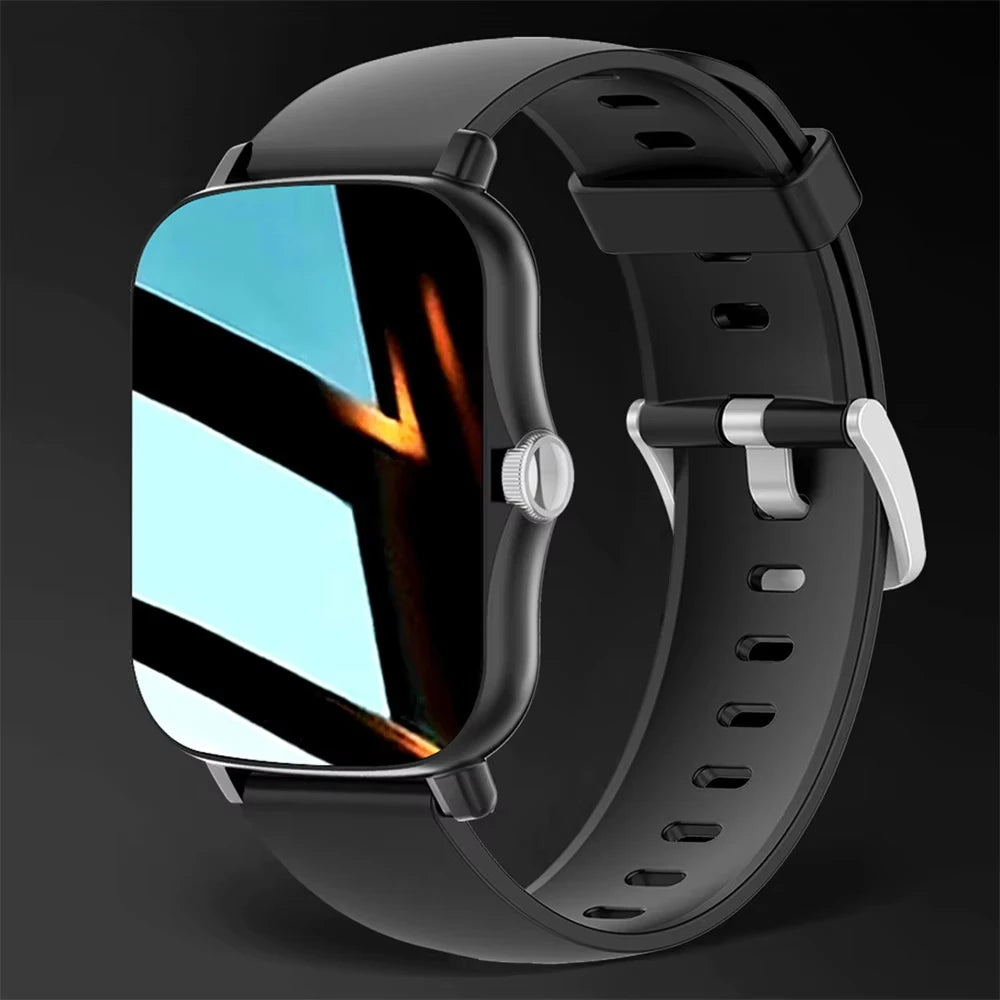 LAXASFIT New Smart Watch HD Display Answer Call Make Calls Message Preview Sport Modes Smartwatch DIY Dial Men Women