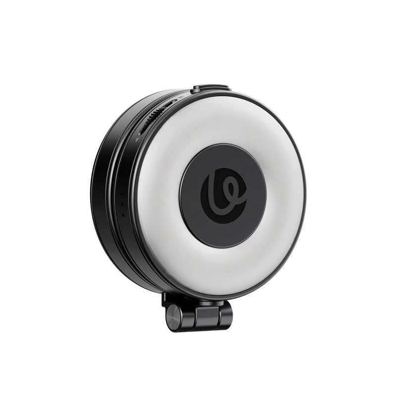 Ulanzi LM23 Pocket LED Light for iPhone 17 Pro Max 16 15 for Smartphones with Magnetic Ring Fill Light Desktop Stand for Vlog