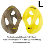 Iso Manta Freestyle Swimming Paddles Fins Ergonomic Professional Strokes Practice Correction Swim DivingTraining Edge Fins