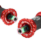 Ceramic Bearing Bicycle Bottom Bracket 68*103 107 110 113 119 122mm Square Titanium Axle Road Mountain Bike Central Axis BB Sets