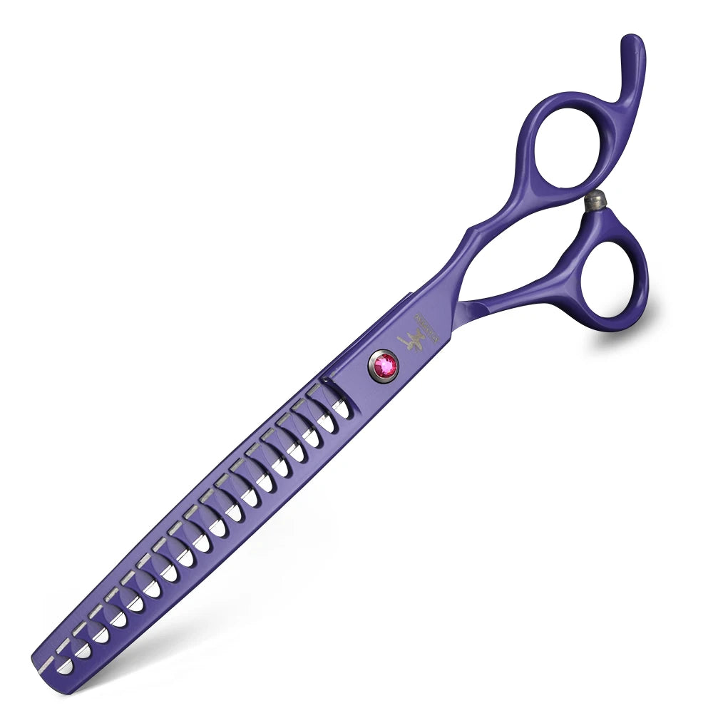 7-inch hair scissors 6cr13 steel hairdresser cutting scissors and thinning scissors or pet scissors