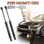 2Pcs/set Car Rear Trunk Lift Support Damper Shock Strut Prop For 2014-2018 Infiniti Q50 W/O Spoiler auto accessories