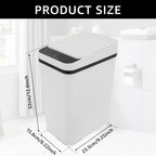 Automatic Sensor Trash Can 12L Touchless Infrared Motion Sensor Smart Trash Can for Kitchen Bathroom Waterproof Wastebasket NEW