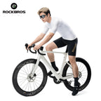ROCKBROS Summer Cycling Short Sleeve Jersey High Elastic Lightweight Breathable Cycling Jersey Reflective Men Cycling Clothing