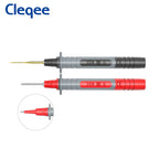 Cleqee P1300B 16PCS 4mm Banana Plug Multimeter Test Leads kit+Replaceable Test Probe Needles+Alligator Clips+Test Probe Pens