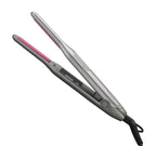 Mini Hair Straightener Flat Iron & Curler for Beard and Hair, Black or Gray, AU/EU/UK/US Plug