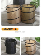 1pc Pop-up Trash Can, Outdoor Portable Camping Folding Trash Can Camping Trash Can Gardening Garden Garbage Bag Garden Leaf Buck
