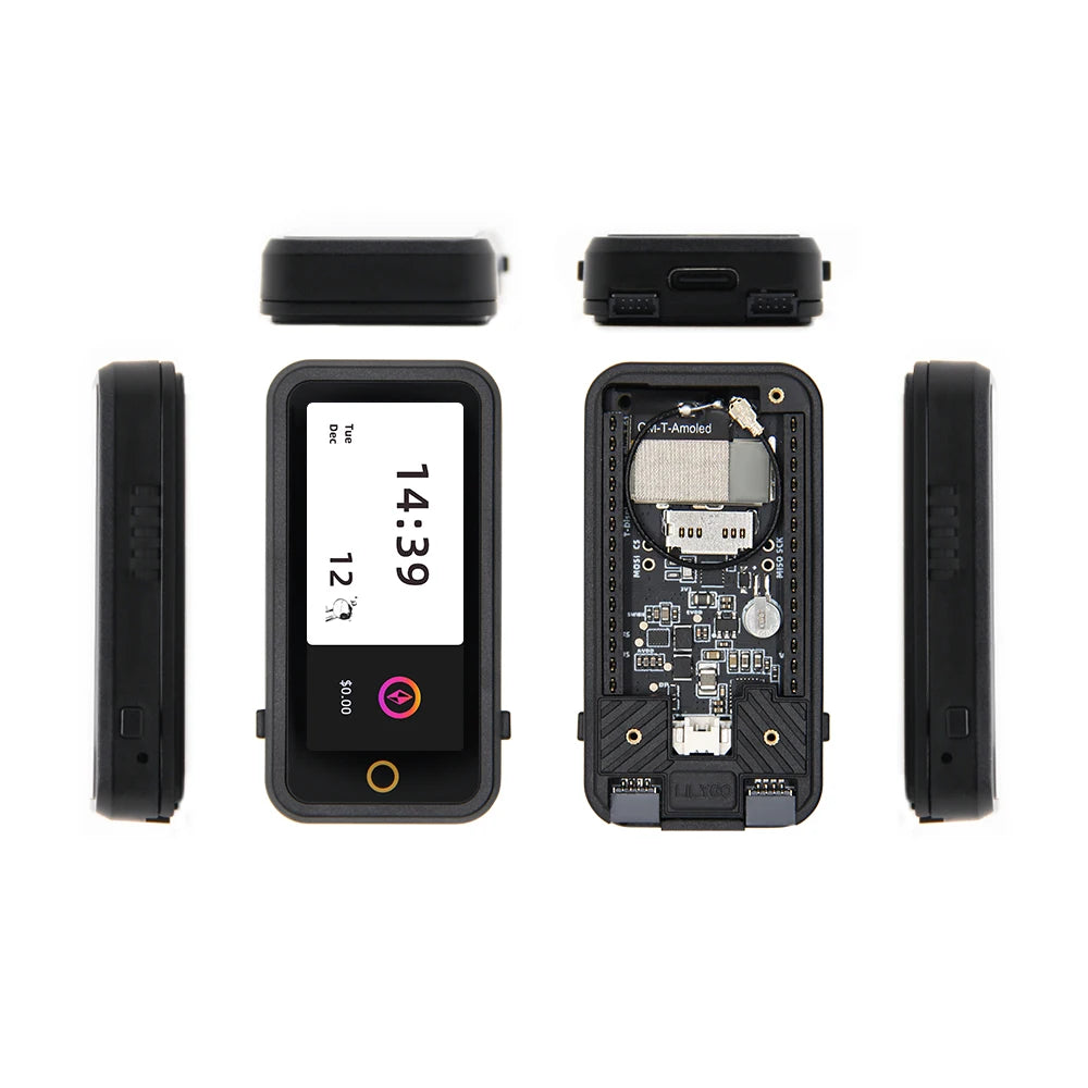LILYGO® T-Display AMOLED PLUS ESP32-S3 Development Board 1.91" AMOLED Screen Wi-Fi Bluetooth 5 Module Support IoT Projects
