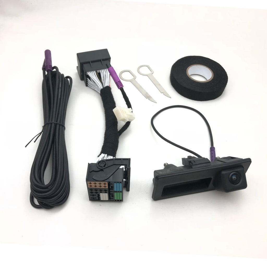 VKAUTO Canbus Dynamic Trajectory Camera For VW Jetta MK6 Passat 2016 2017 Parking backup Camera Work With MIB2 MQB