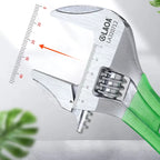 LAOA Adjustable Wrench Light weight Large Opening Short Handle Multifunctional Mini Wrenchs