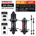 TANKE-MTB Hub Sealed Bearing,for Bicycle 8,9,10,11,12 Speed Mountain Bike Disc Brake,32 Holes,36 Holes,6 NBK Cubo,Aluminum Alloy