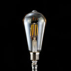 ST64 LED Bulb 6-Pack 4W/6W/8W Edison Retro Vintage Light Bulb - E27 Screw Base 220V 2700K Warm White,  Energy Saving